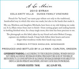 Dukes Family Vineyard