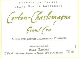 Corton - Charlemagne Grand Cru