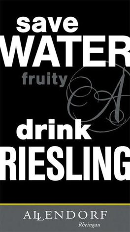 Save Water Drink