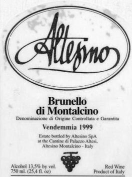 Alterno Brunello Di Montalcino