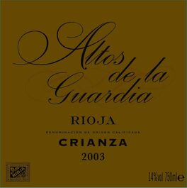 Altos De La Guardia Tempranillo