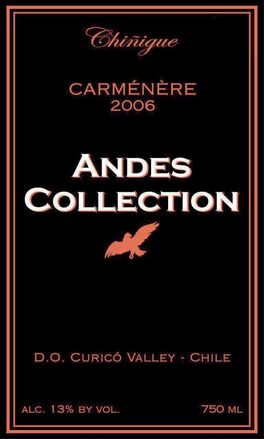 Andes Collection Carmenere