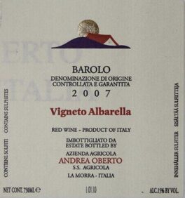 Vigneto Albarella