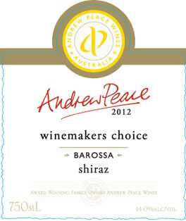 Andrew Peace Winemakers Choice Shiraz