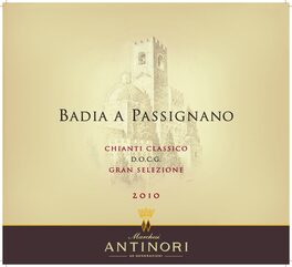 Badia A Passignano - Gran Selezione