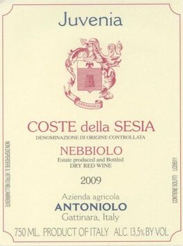 Coste Della Sesia Nebbiolo
