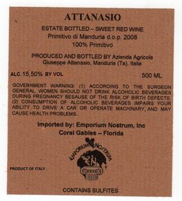 Besause Primitivo