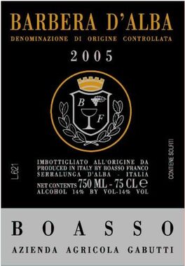 Barbera D'alba