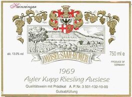 Ayler Kupp Riesling Auslese