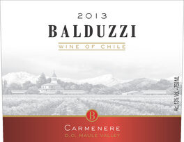 Balduzzi Maule Valley Carmenere