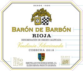 Barón De Barbón Tempranillo Rioja