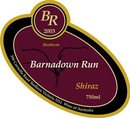 Heathcote Shiraz