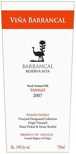 Barrancal Reserva Alta Tannat