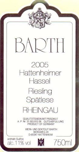 Riesling Spätlese Halb Trocken
