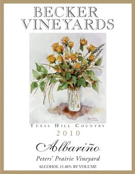 Albariño Peters ' Prairie Vineyard