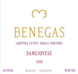 Libertad Estate Single Vineyard Sangiovese