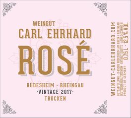 Rudesheim Spatburgunder Rose Trocken