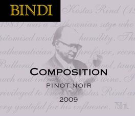 Bindi Pinot Noir Composition