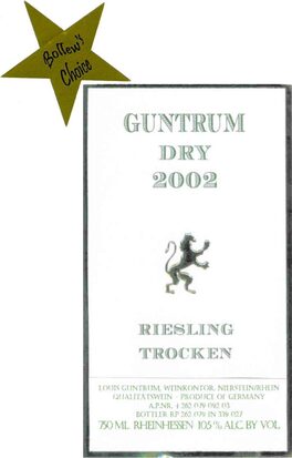 Riesling Trocken Guntrum Dry