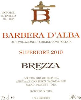É Barbera D'alba
