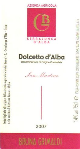 San Martino Dolcetto D'alba