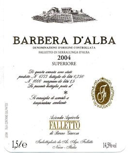 Barbera D'alba Superiore