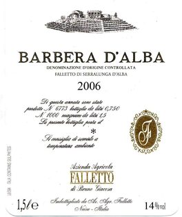 Barbera D'alba