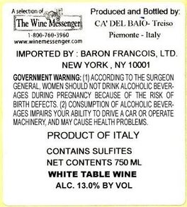 Chardonnay Langhe