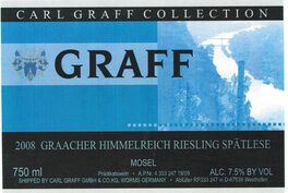 Graacher Himmelreich Riesling Spätlese