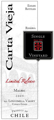 Limited Release Loncomilla Valley - Malbec