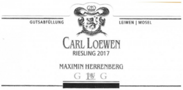 Carl Loewen Riesling Maximin Herrenberg G G
