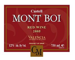 Mont Boi Red Wine
