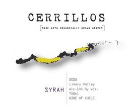 Cerrillos Syrah