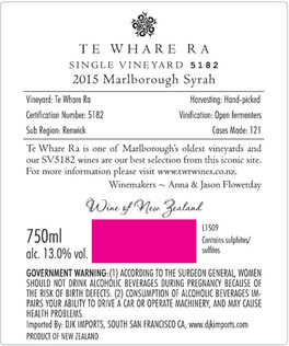 Single Vineyard 5182