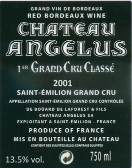 Red Bordeaux Wine