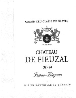 Grand Cru Classé De Graves