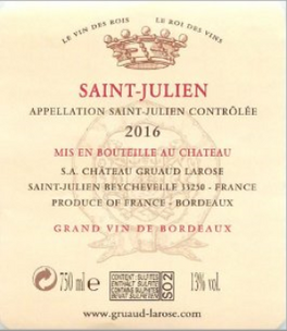 Sarget De Gruaud Larose