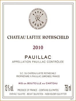 Chateau Lafite Rothschild Pauillac
