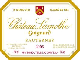Lamothe Guignard Sauternes