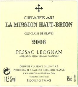 Chateau La Mission Haut Brion