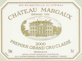 Chateau Margaux Premier Grand Cru Classe