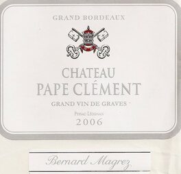 Pape Clément Grand Vin De Graves