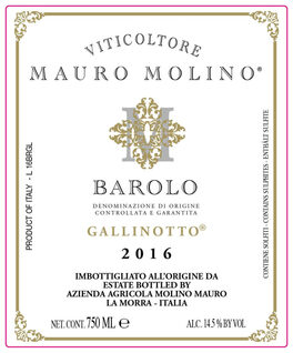 Red Barolo Wine