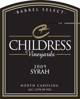 Syrah Barrel Select