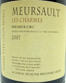 Meursault Les Charmes Premier Cru