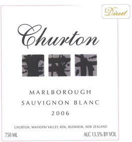 Marlborough Sauvignon Blanc Churton