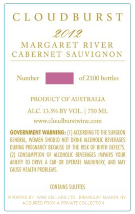 Margaret River Cabernet Sauvignon