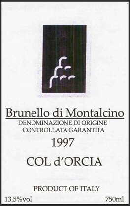 Brunello Di Montalcino