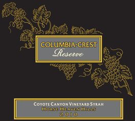 Reserve, Coyote Canyon Vineyard