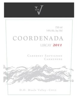 Coordenada Cabernet Sauvignon Carmenere Lircay